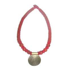 Coral Spiral Necklace (India)  