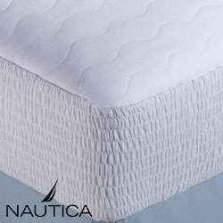 Nautica 300 Thread Count Egyptian Cotton Mattress Pad  