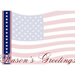 American Flag with Star Border   100 Cards  Sports 