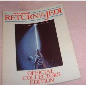   Wars Return of the Jedi Official Collectors Edition Editors Books