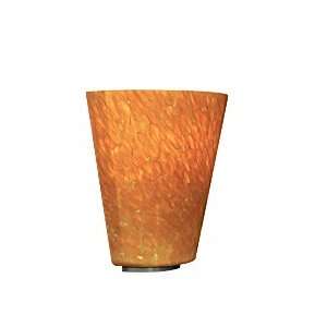   Sconce with Richly Layered Tahoe Pine Amber Glass
