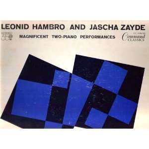 Leonid Hambro and Jascha Zayde Magnificent Two Piano Performances 