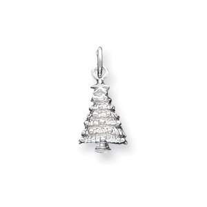 Sterling Silver Christmas Tree Charm Jewelry
