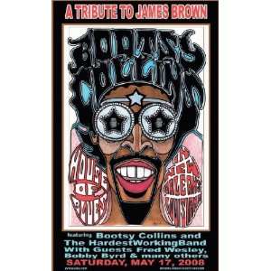  Bootsy Collins New Orleans 2008 Concert Poster