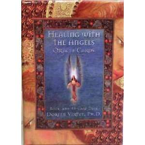  HEALING WITH THE ANGELS Oracle Ca4rds  44 Card Deck and 