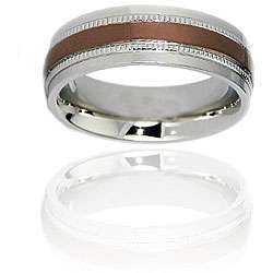 Espresso plated Stainless Steel Ring  