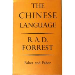  Chinese Language (Great Languages) (9780571048151) R.A 