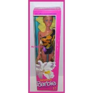   Tropical Barbie Doll Blonde with the Longest Hair Ever Toys & Games