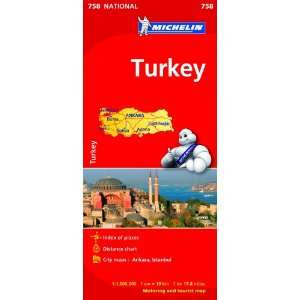  Turkey (National Maps) (9782067173187) Books