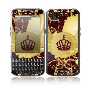 Crown Design Decorative Skin Cover Decal Sticker for Motorola Droid 
