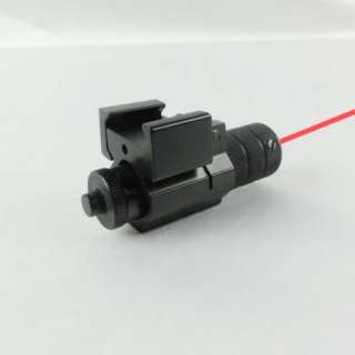 Tactical Picatinny/Weaver Mount Base Adjustable Red Laser Sight  