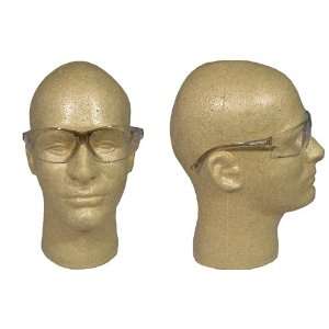   Superbs Safety Glasses, Silver Frame with Clear Lens