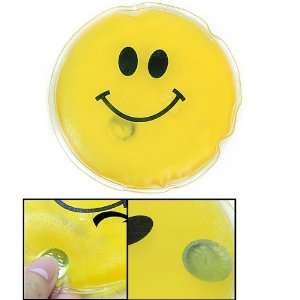   Heat Pack w/ Round Smiling Face Shape   Yellow