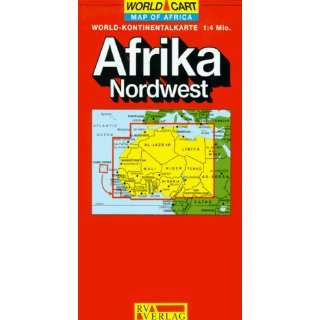  Africa North West World Map (German Edition 