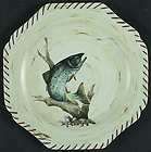 lenox riverwood mfr seconds salmon luncheon plate  
