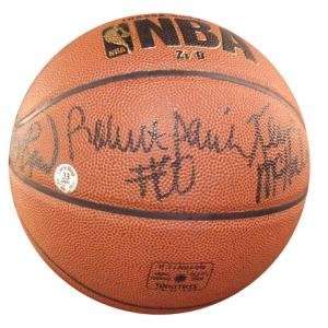 Larry Bird Autographed Ball   Robert Parish Kevin McHale   Autographed 