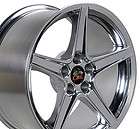 18 Polished wheels Fit Ford Mustang® Saleen style rims