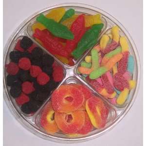 Scotts Cakes 4 Pack Swedish Fish, Sour Inch Worms, Peach Rings 