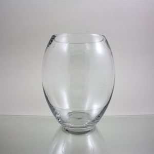  7.5x8 Clear Bubble Bowl Vase   Case of 6