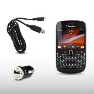  BLACKBERRY BOLD 9900 USB MINI CAR CHARGER WITH MICRO USB 
