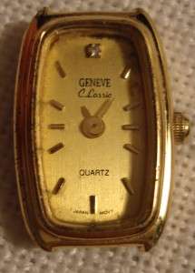 Geneve Classic gold colored watch broken  