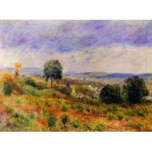  Oil Painting Landscape Auvers sur Oise Pierre Auguste 