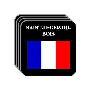  France   SAINT LEGER DU BOIS Set of 4 Mini Mousepad 
