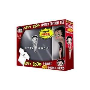  Betty Boop Limited Edition T Shirt and Bobble Head Set 