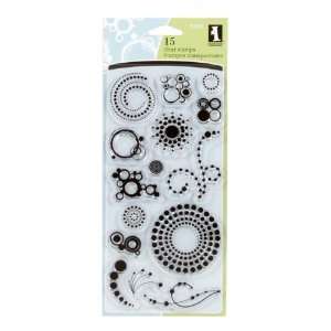  Inkadinkado Clear Stamp Circles & Dots Collection By The 