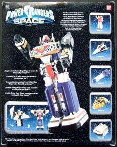   SPACE Deluxe Mega Voyager Megazord 100% Complete BanDai #3186  