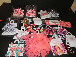 NWT Gymboree Hair Clips Ties Bows Watch Pony Tail Holders KORKERS 