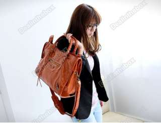 Womens Fashion PU Leather Shoulder Bag Tote Bags Handbag Purse New 