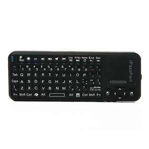  2.4G Mini Wireless Handheld Keyboard (Black) Electronics