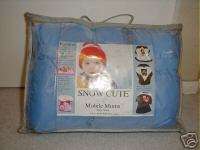 Mobile Mom Snow Cute Fleece Lined Infant Bunting  Blue  