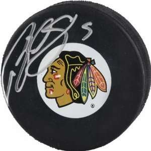  Brent Sopel Chicago Blackhawks Autographed Hockey Puck 