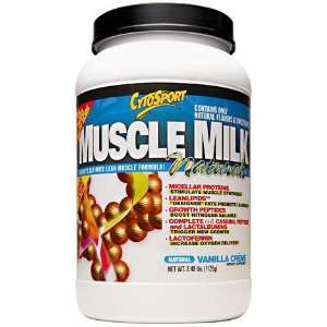  Cytosport Muscle Milk, Vanilla Creme, 2.48 lb (1125 g 