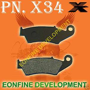 BRAKE PADS HONDA XLR200 CRF230 SL230 CR250 CRE250 X34  