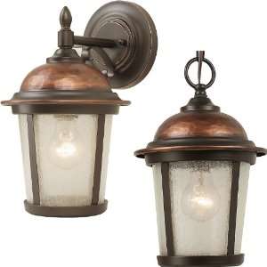   100 Two In One Outdoor Convertible Lantern, Heirloom Copper Home