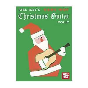  MelBay 21664 Easy Way Christmas Guitar Folio Printed Music 