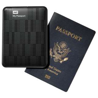 WD My Passport 1TB,External Portable USB3.0/2.0 (WDBBEP0010BBK) Hard 