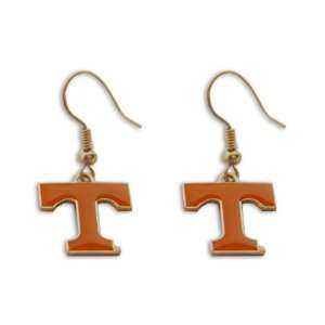  Tennessee VOLS Volunteers Dangle Logo Earring Set Ncaa 