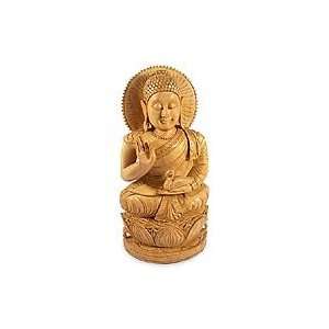    Wood statuette, Benevolent Heart of Buddha