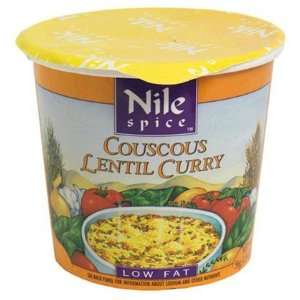Nile Spice Lentil Curry Couscous, Low Fat, 1.9 oz, 12 ct (Quantity of 