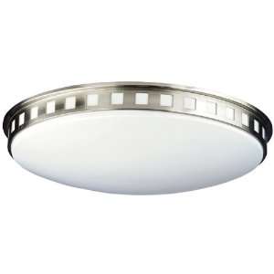   Lighting F2041 36U Universal Ballast Windows Ceiling Lamp Satin Nickel