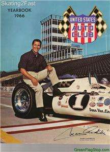 1966 USAC United States Auto Club Season Yearbook Mario Andretti 