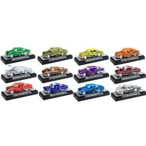  M2 Clearly Auto Thentics Set of 12 Vehicles 1/64 Set of 12 