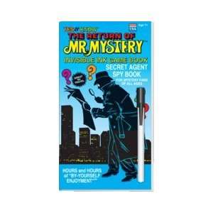   Mr. Mystery Invisible Ink Game Book (Yes & Know series) Toys & Games