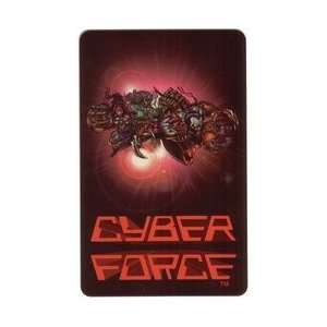   Phone Card $10. Marvel Comics Cyber Force Design #1 