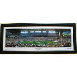 Sports Superbowl XLII Panoramic Framed Picture  