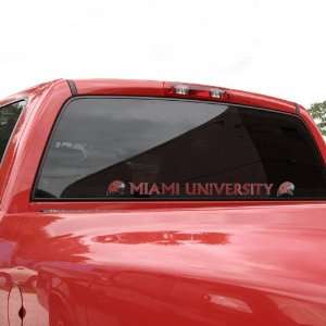  Miami University RedHawks Automobile Decal Strip 